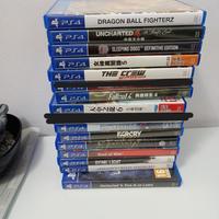 Lotto 14 giochi ps4, si vende anche singolarmente.