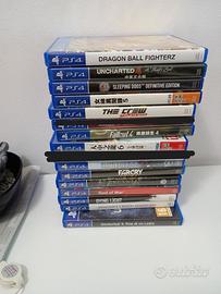 Lotto 14 giochi ps4, si vende anche singolarmente.
