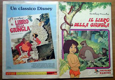 Album libro della giungla incompleto con 230 fig