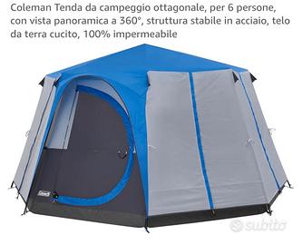Coleman Tenda da campeggio ottagonale 6/8 persone 