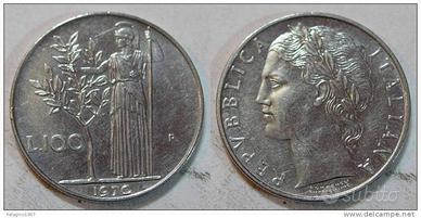Moneta 100 lire del 1970
