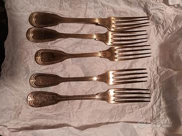 5 forchette antiche 