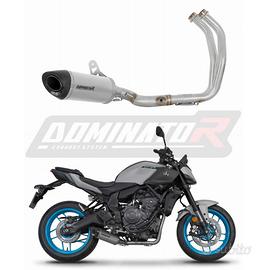 Scarico nuovo Yamaha MT 07 DominatoR trattabile
