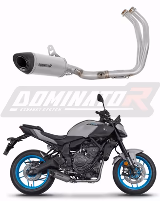 Scarico nuovo Yamaha MT 07 DominatoR trattabile