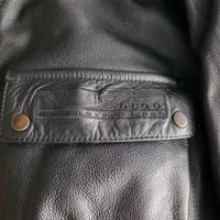 giacca in pelle motociclista 
