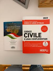 Codice civile più costituzione 