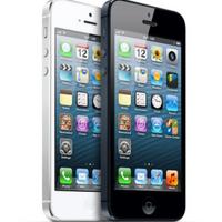 iPhone 5 set 45 vetri temperati e logo Apple 