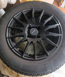 cerchi in lega Fox neri + gomme invernali 