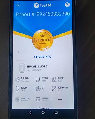 📱 Honor 9 Lite LLD-L31 – 32GB Custodia – 3GB RAM
