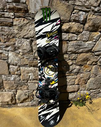 Snowboard Palmer Flash 153 + attacchi Drake