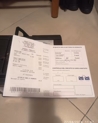 batteria auto 