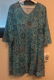 Vestito maniche 3/4 tg. L New Fashion