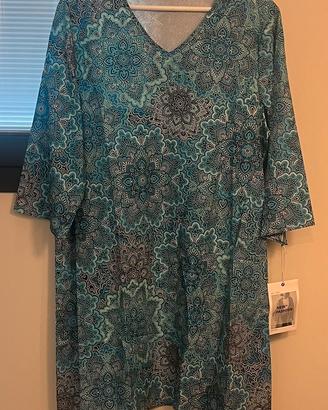 Vestito maniche 3/4 tg. L New Fashion