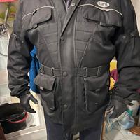 Giacca Moto Trevi con protezioni 4tasche cinta XXL
