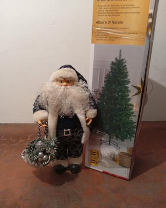 Albero di Natale + Babbo Natale