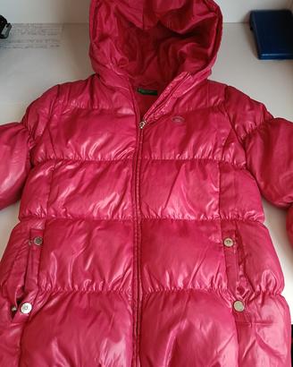 piumino fucsia Benetton 11-12 anni bimba 