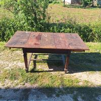 tavolo arte povera legno