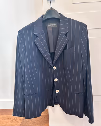Completo tailleur gessato - giacca e pantalone