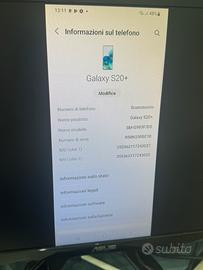 Scheda madre samsung s20+ plus 4g