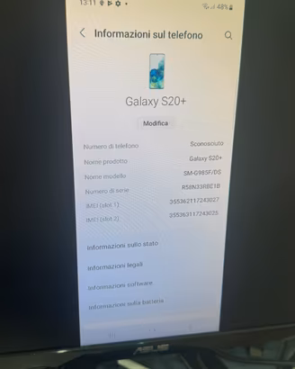 Scheda madre samsung s20+ plus 4g