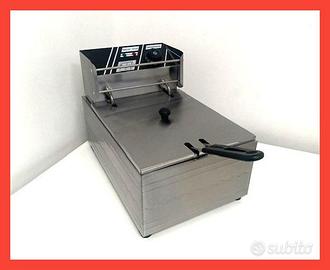 Friggitrice elettrica con una vasca da 6 Lt. NUOVA