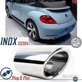 TERMINALE di Scarico Cromato per VW Maggiolino