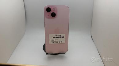 iPhone 15 512GB rosa usato garanzia 