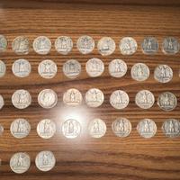 Lire argento 500 e aquilotti