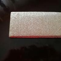 2 Pochette laminate oro e argento