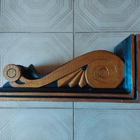 18 Capitelli Angolari Mensola in Legno di Teak