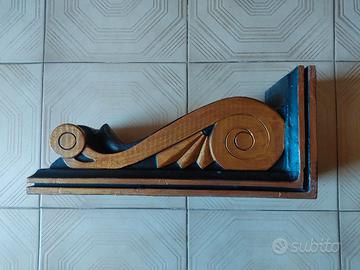 18 Capitelli Angolari Mensola in Legno di Teak