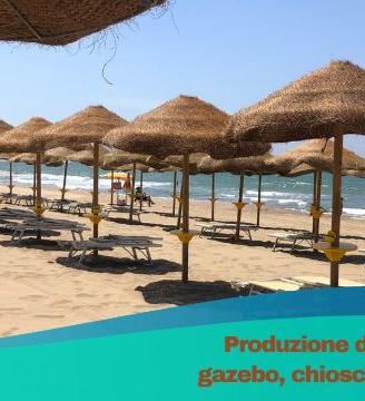 Ombrelloni in paglia