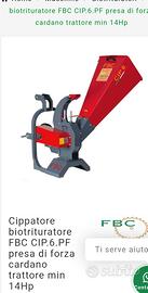 cippatore biotrituratore