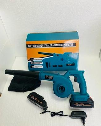 Soffiatore portatile 2 in 1 a doppia batteria 48V