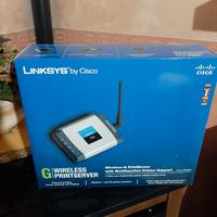 LINKSYS Wireless-G PrintServer. 