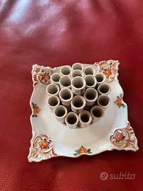 Porta sigarette in ceramica o griglia x fiori