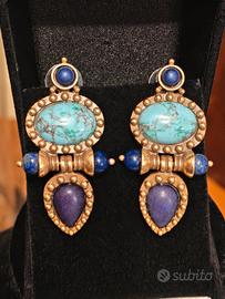 Orecchini vintage Zoe Coste per donna