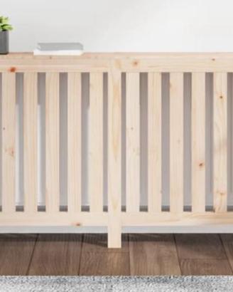Copri termosifone legno massello 153x19x84