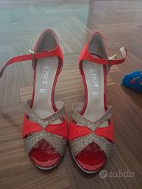 Scarpe con tacco da ballo donna tg 39