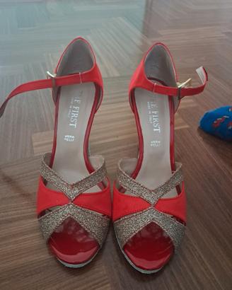 Scarpe con tacco da ballo donna tg 39