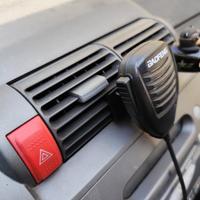 porta microfono per auto radioamatore