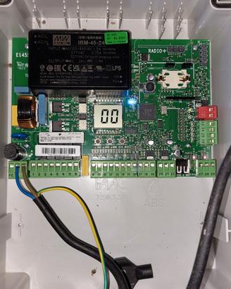 scheda faac E145S per cancello battente 