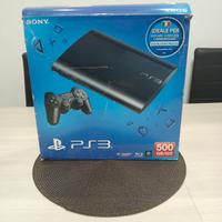 PS3 Super Slim 500GB - FW 4.83 (Rara) - 11 Giochi