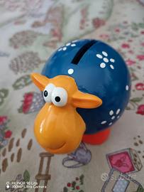 Salvadanaio in Ceramica cm 10 x H 8 