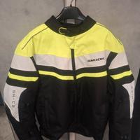 giubbotto e guanti da moto 