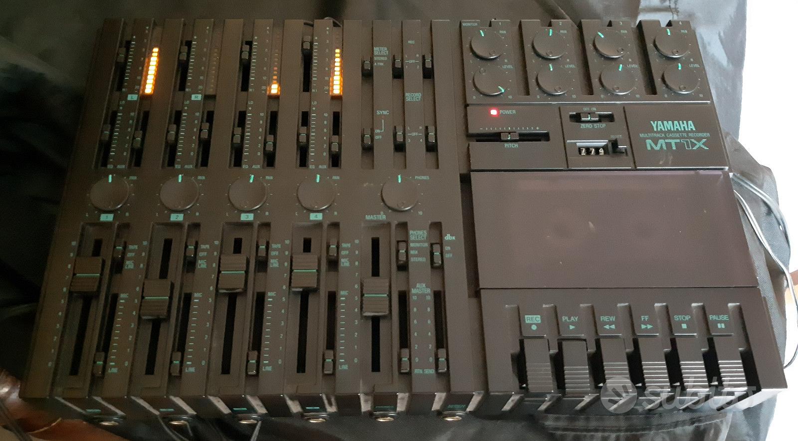 YAMAHA MT1X Registratore a Cassette Multitraccia Audio/Video In