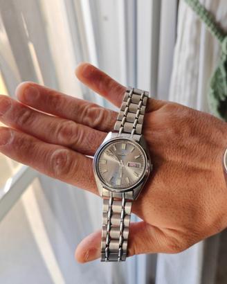 Seiko Vintage 6309 8010 quadrante grigio perla 