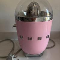 Spremiagrumi smeg rosa con scatola originale