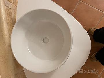 Lavabo d’appoggio diametro 40 cm