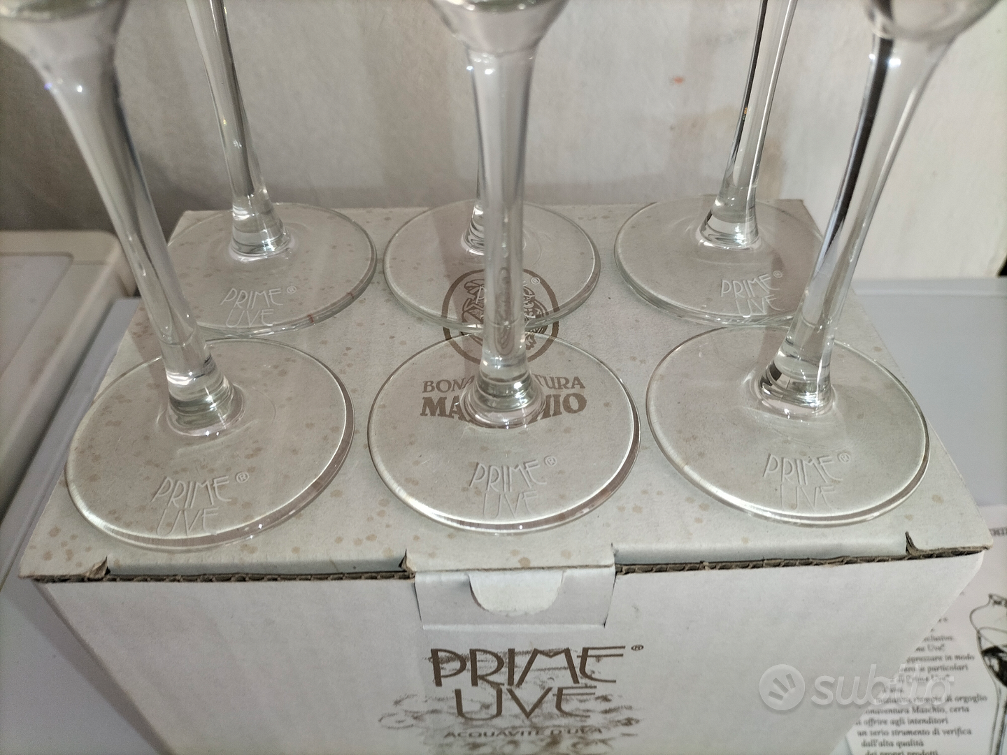 Bicchiere Grappa Prime Uve - Bicchieri